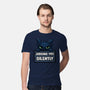 Sorry I'm Late I Saw A Cat-Mens-Premium-Tee-MaxoArt