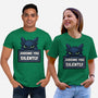 Sorry I'm Late I Saw A Cat-Unisex-Basic-Tee-MaxoArt