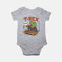 T-Rex Breakfast-Baby-Basic-Onesie-fanfabio