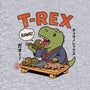 T-Rex Breakfast-Unisex-Zip-Up-Sweatshirt-fanfabio