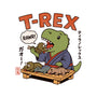 T-Rex Breakfast-Mens-Basic-Tee-fanfabio