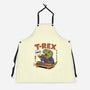 T-Rex Breakfast-Unisex-Kitchen-Apron-fanfabio