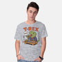 T-Rex Breakfast-Mens-Basic-Tee-fanfabio