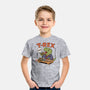 T-Rex Breakfast-Youth-Basic-Tee-fanfabio