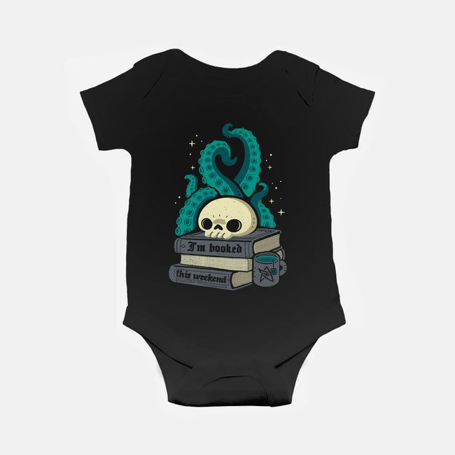 Lovecraftian Books Lover-Baby-Basic-Onesie-xMorfina