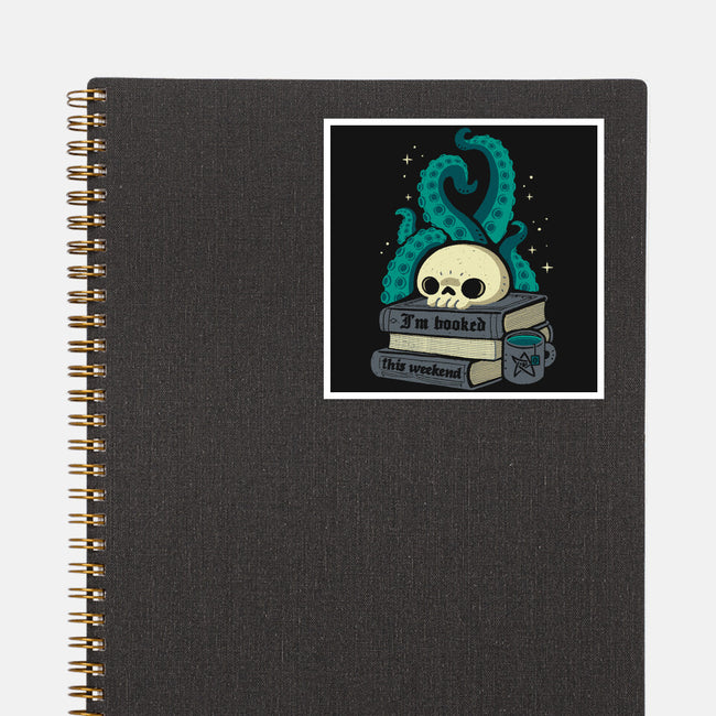 Lovecraftian Books Lover-None-Glossy-Sticker-xMorfina