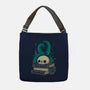Lovecraftian Books Lover-None-Adjustable Tote-Bag-xMorfina