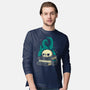 Lovecraftian Books Lover-Mens-Long Sleeved-Tee-xMorfina