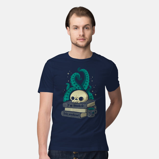 Lovecraftian Books Lover-Mens-Premium-Tee-xMorfina