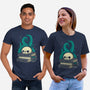 Lovecraftian Books Lover-Unisex-Basic-Tee-xMorfina