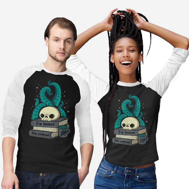 Lovecraftian Books Lover-Unisex-Baseball-Tee-xMorfina