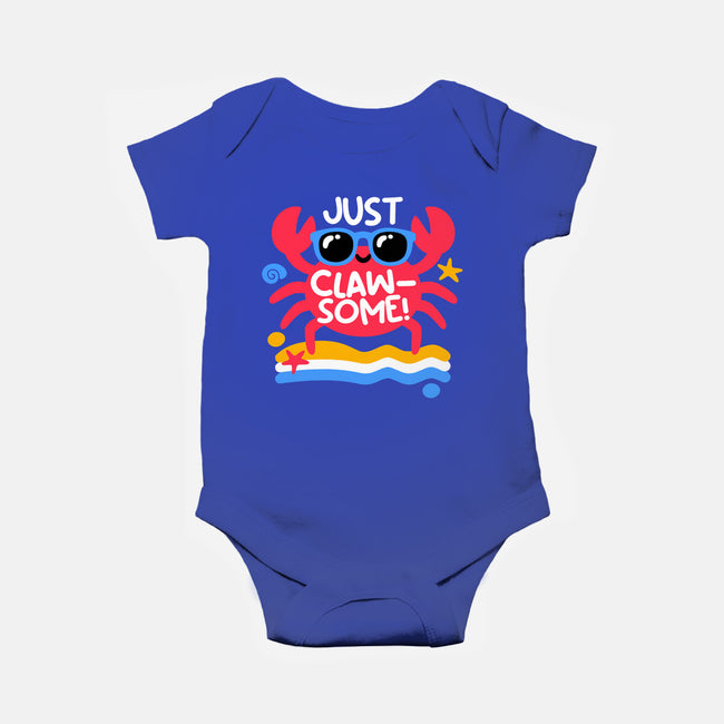 Just Clawsome-Baby-Basic-Onesie-NemiMakeit