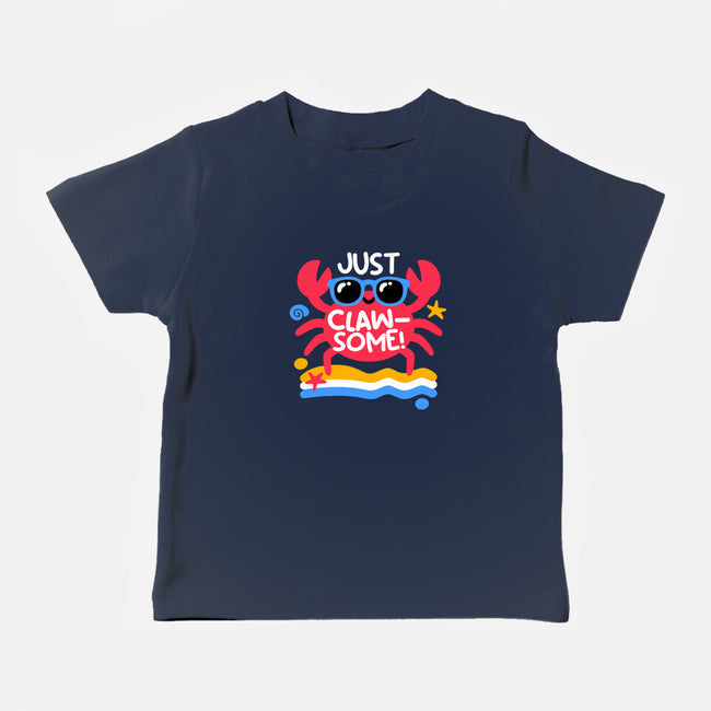 Just Clawsome-Baby-Basic-Tee-NemiMakeit