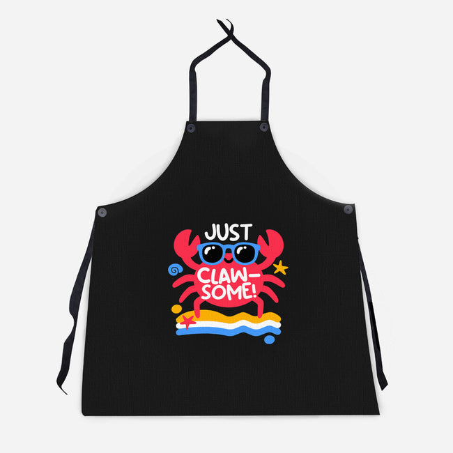 Just Clawsome-Unisex-Kitchen-Apron-NemiMakeit