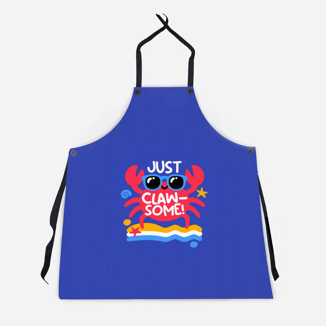 Just Clawsome-Unisex-Kitchen-Apron-NemiMakeit