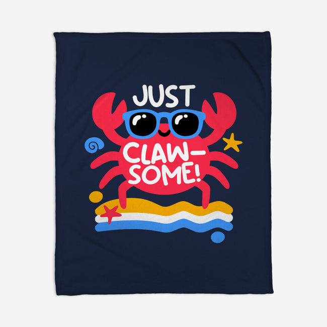Just Clawsome-None-Fleece-Blanket-NemiMakeit