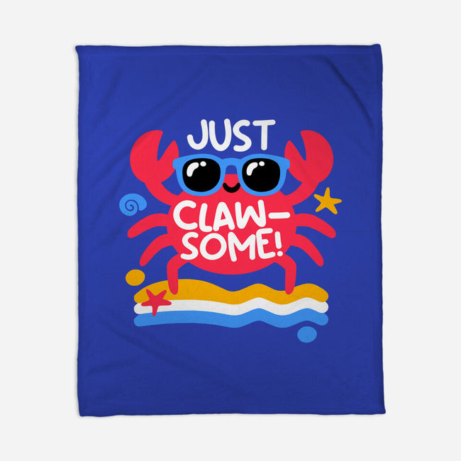 Just Clawsome-None-Fleece-Blanket-NemiMakeit