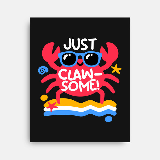 Just Clawsome-None-Stretched-Canvas-NemiMakeit