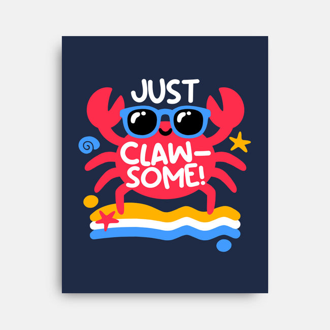 Just Clawsome-None-Stretched-Canvas-NemiMakeit