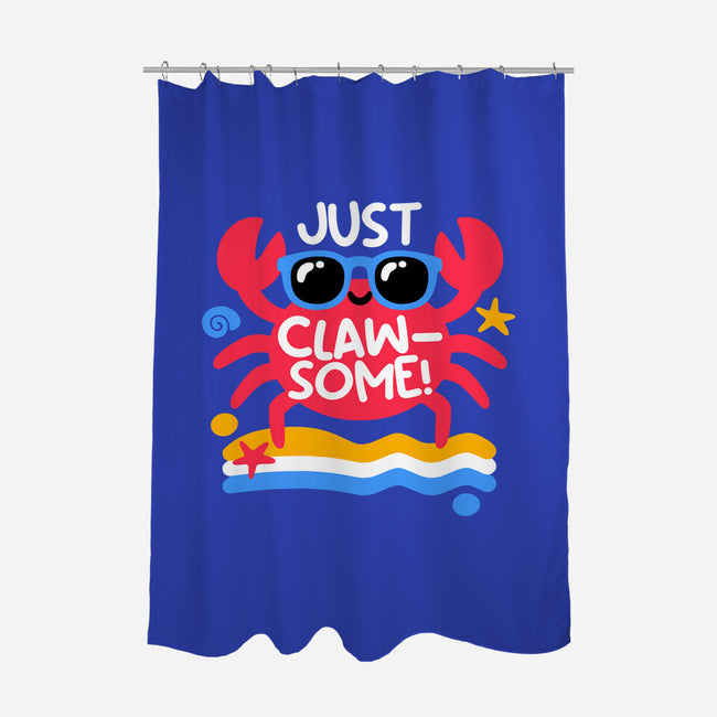 Just Clawsome-None-Polyester-Shower Curtain-NemiMakeit