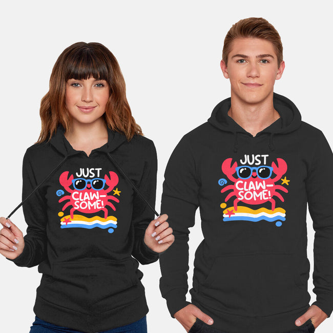 Just Clawsome-Unisex-Pullover-Sweatshirt-NemiMakeit