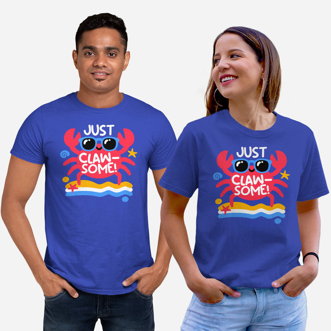 Just Clawsome-Unisex-Basic-Tee-NemiMakeit