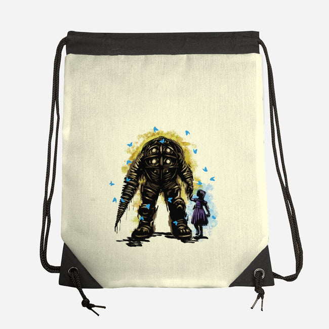 Thanks Mr B-None-Drawstring-Bag-nickzzarto