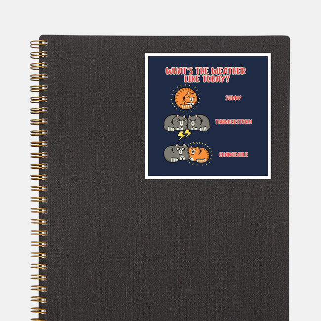 Meoweather-None-Glossy-Sticker-Freecheese