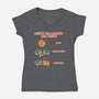 Meoweather-Womens-V-Neck-Tee-Freecheese