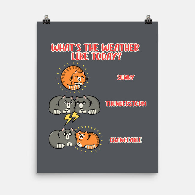 Meoweather-None-Matte-Poster-Freecheese