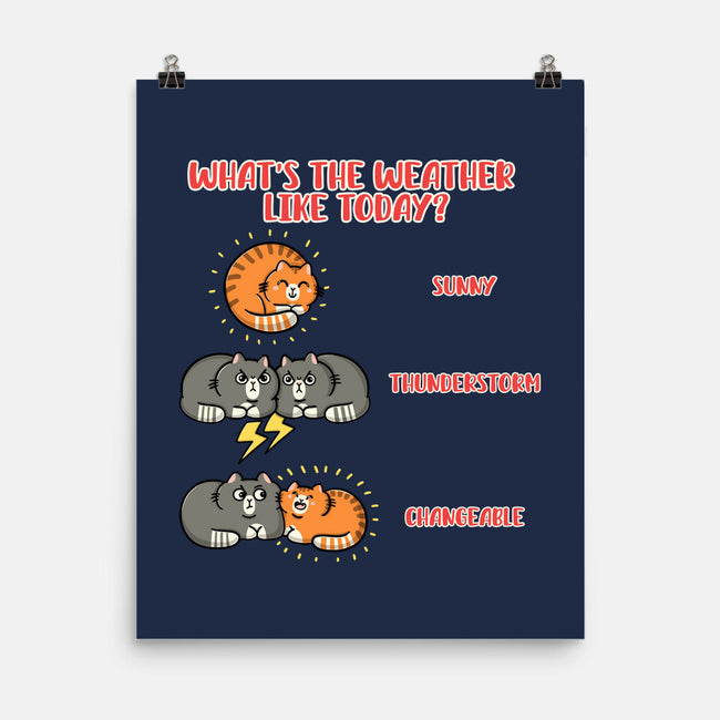 Meoweather-None-Matte-Poster-Freecheese