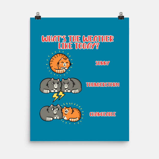 Meoweather-None-Matte-Poster-Freecheese