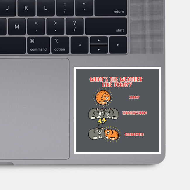 Meoweather-None-Glossy-Sticker-Freecheese
