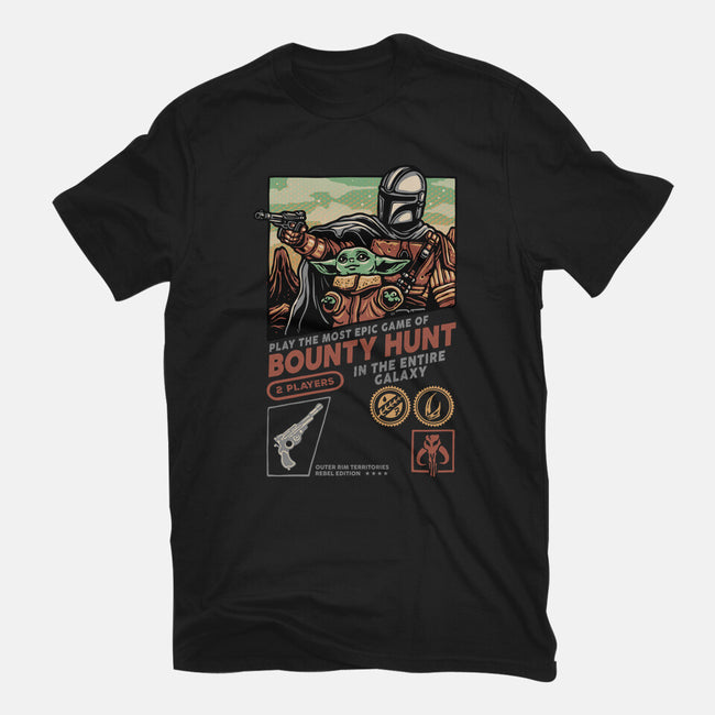 Epic Game Of Bounty Hunt-Mens-Basic-Tee-glitchygorilla