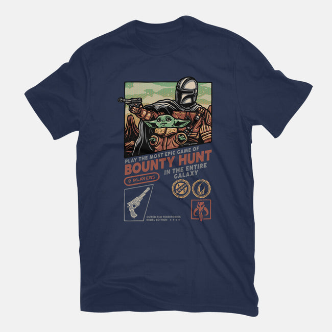 Epic Game Of Bounty Hunt-Mens-Basic-Tee-glitchygorilla