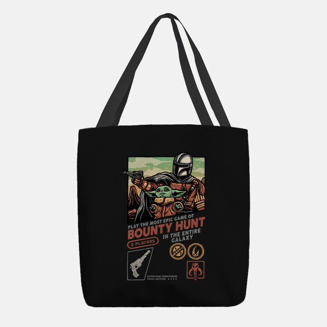 Epic Game Of Bounty Hunt-None-Basic Tote-Bag-glitchygorilla