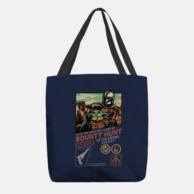 Epic Game Of Bounty Hunt-None-Basic Tote-Bag-glitchygorilla