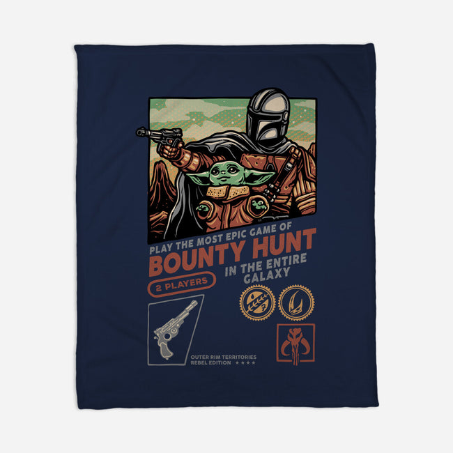 Epic Game Of Bounty Hunt-None-Fleece-Blanket-glitchygorilla