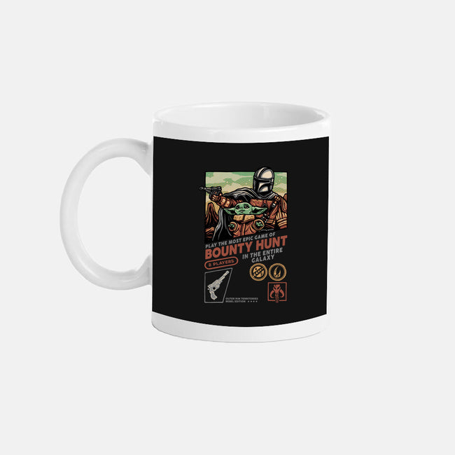 Epic Game Of Bounty Hunt-None-Mug-Drinkware-glitchygorilla