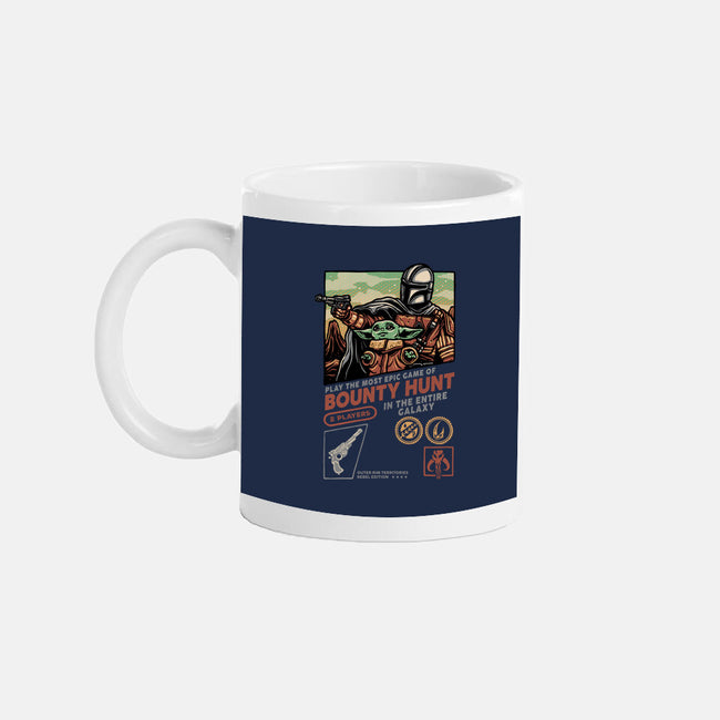 Epic Game Of Bounty Hunt-None-Mug-Drinkware-glitchygorilla