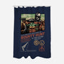 Epic Game Of Bounty Hunt-None-Polyester-Shower Curtain-glitchygorilla