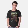 Epic Game Of Bounty Hunt-Mens-Basic-Tee-glitchygorilla