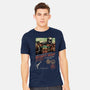 Epic Game Of Bounty Hunt-Mens-Heavyweight-Tee-glitchygorilla
