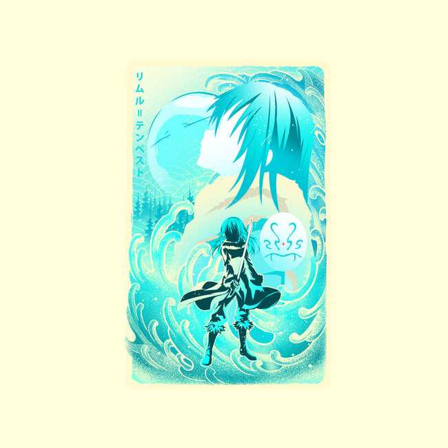 Great Wave Rimuru-None-Polyester-Shower Curtain-hypertwenty