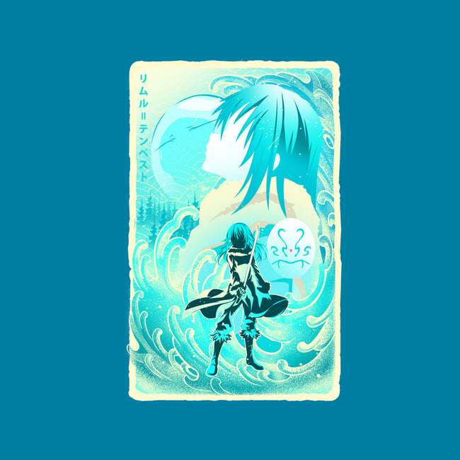 Great Wave Rimuru-None-Glossy-Sticker-hypertwenty