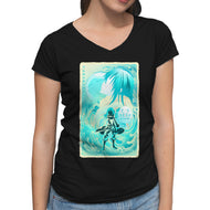Great Wave Rimuru-Womens-V-Neck-Tee-hypertwenty