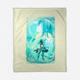 Great Wave Rimuru-None-Fleece-Blanket-hypertwenty