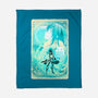 Great Wave Rimuru-None-Fleece-Blanket-hypertwenty