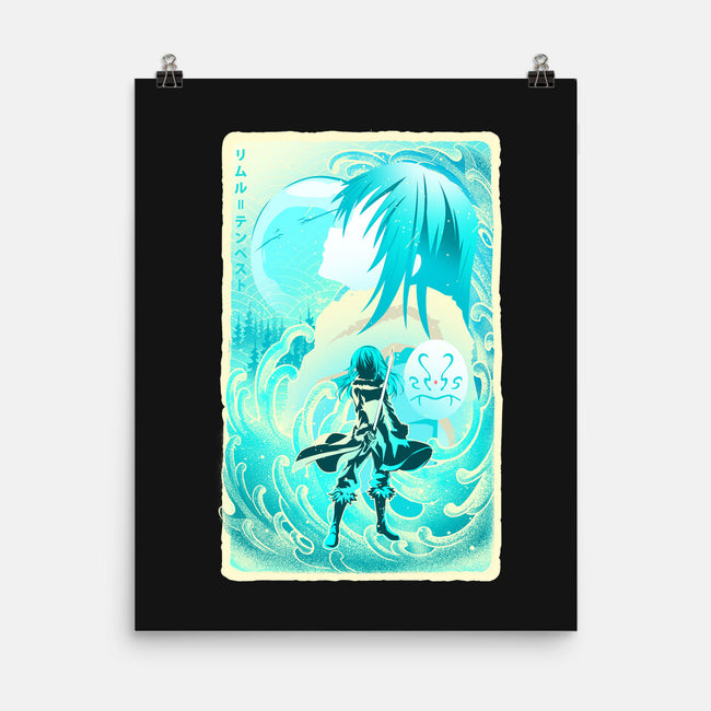 Great Wave Rimuru-None-Matte-Poster-hypertwenty