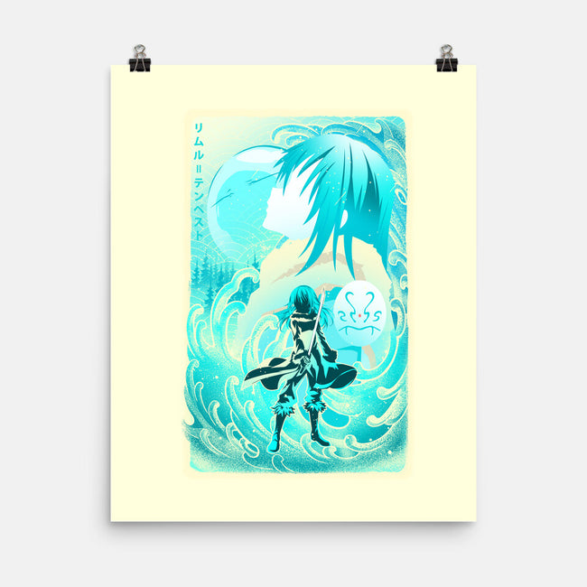 Great Wave Rimuru-None-Matte-Poster-hypertwenty